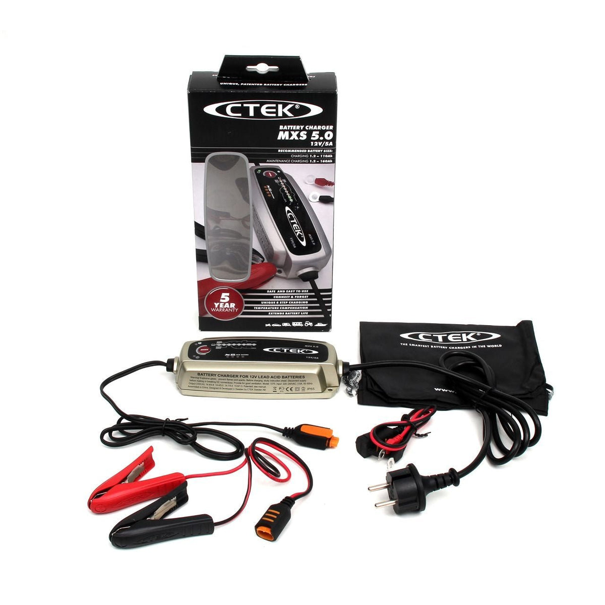 CTEK MXS 5.0 battery charger - Practical Caravan